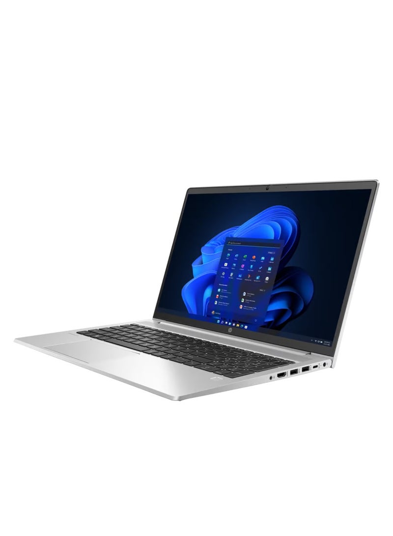 HP HP ProBook 455 G10 Business Laptop (15.6" FHD Display, AMD Ryzen 5 -7530U, 16GB RAM, 512GB SSD, Fingerprint, Webcam, Ethernet, Wolf WINDOWS 11 PRO WITH BAG (854K2ES) Silver  - Image 2