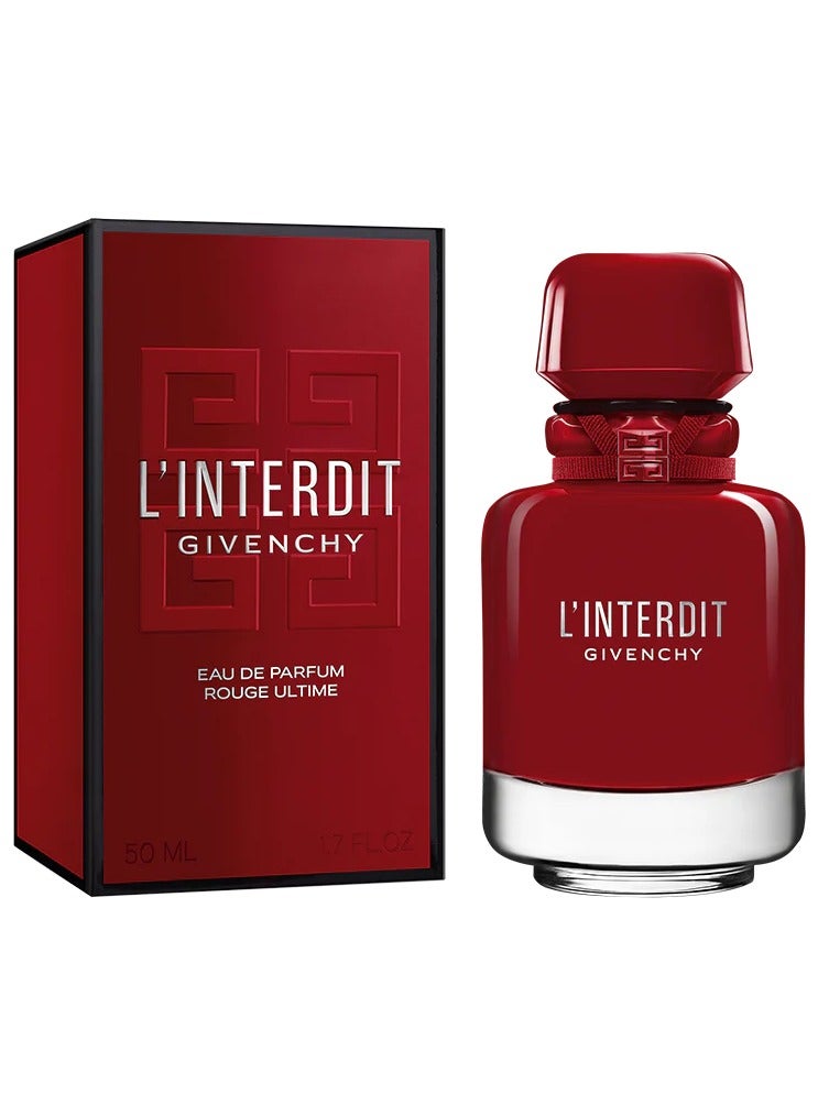 GIVENCHY L'Interdit Rouge Ultime Eau de Parfum 50ml  - Image 1