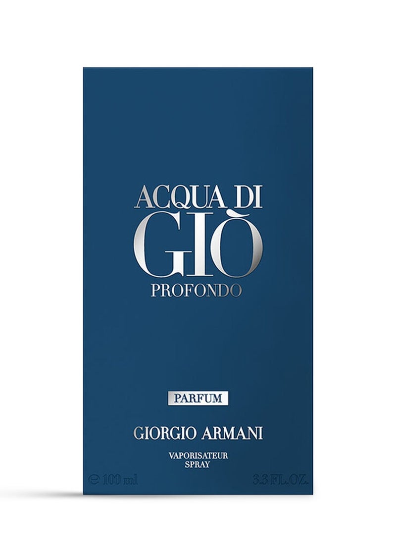 GIORGIO ARMANI Acqua Di Gio Profondo for Men - Parfum 100ml  - Image 5