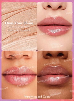 شيجلام Mirror Kiss High-Shine Lipstick - Own Your Shine  - Image 2