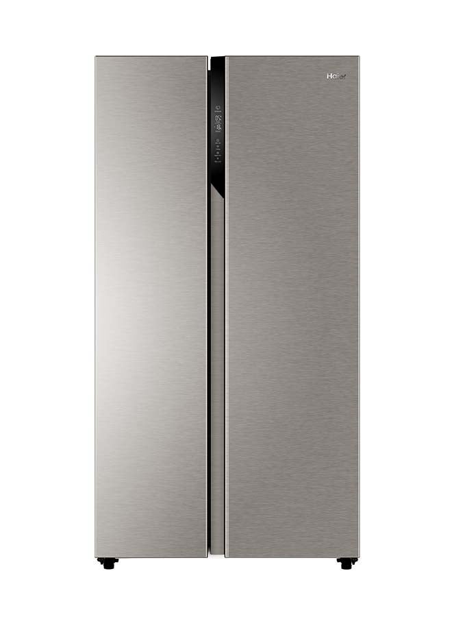 هاير Side by Side Refrigerator 11.9 Cuft Freezer 59 Cuft Twin Inverter Humidity ControlGrey 325 kW HRF-668SS Grey  - Image 1