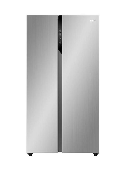 Side by Side Refrigerator 11.9 Cuft Freezer 59Cuft Twin Inverter Silver 325 kW HRF-668DP Silver