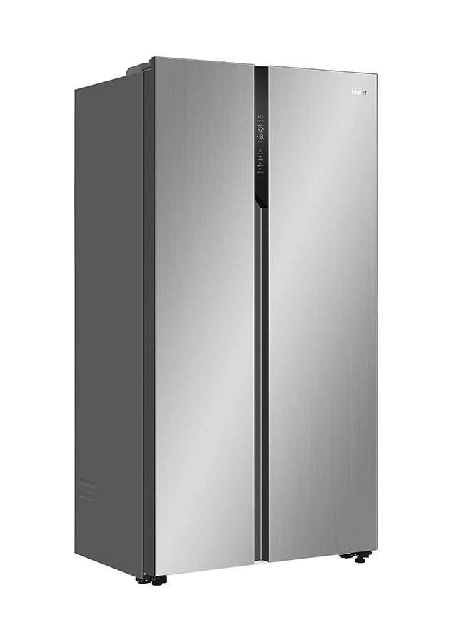 هاير Side by Side Refrigerator 11.9 Cuft Freezer 59Cuft Twin Inverter Silver 325 kW HRF-668DP Silver  - Image 2