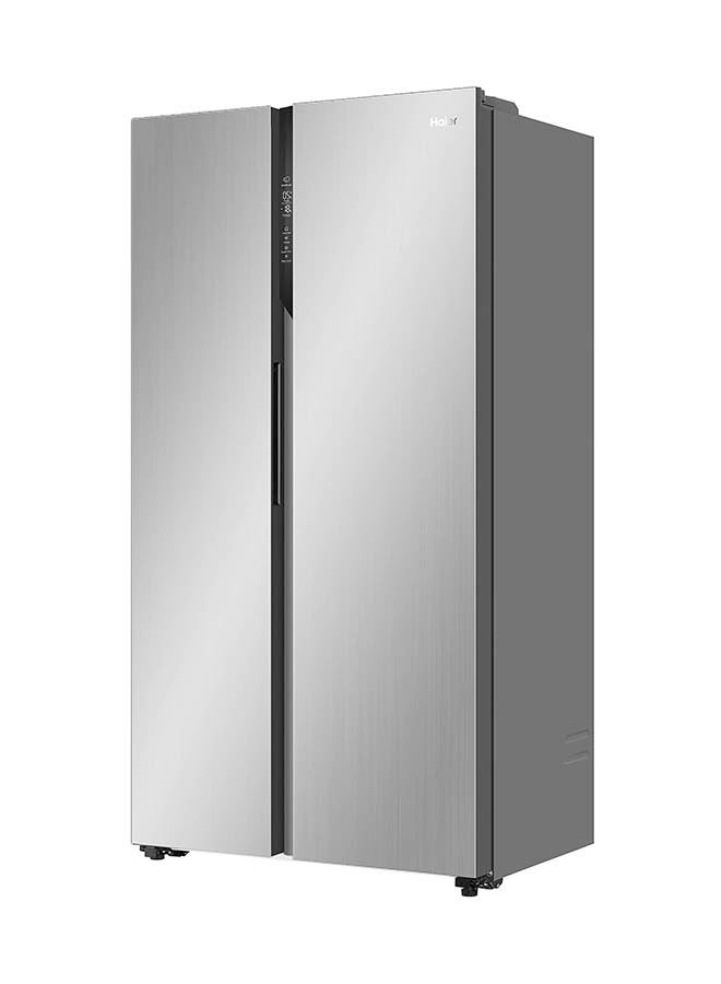 هاير Side by Side Refrigerator 11.9 Cuft Freezer 59Cuft Twin Inverter Silver 325 kW HRF-668DP Silver  - Image 3