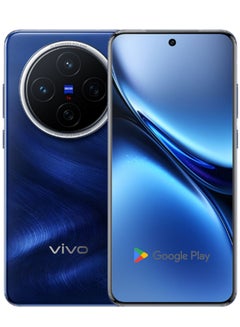 X200 Mobile 512GB 12GB RAM Phone 6.67″ AMOLED 120HZ Screen 50.0MP Camera 5800mAh 90W Charger Dimensity 9400 OTA Update Blue with Google play Chinese version