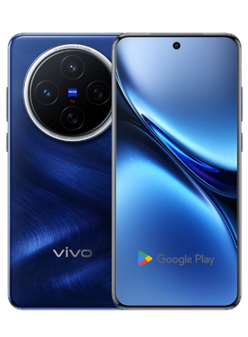 vivo - X200 Mobile 512GB 12GB RAM Phone 6.67″ AMOLED 120HZ Screen 50.0MP Camera 5800mAh 90W Charger Dimensity 9400 OTA Update Blue with Google play Chinese version - Image 1