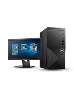 DELL Vostro 3910 Tower PC With 19.5" HD Monitor, Core i5-12400, 16GB DDR4 RAM, Storage 1TB SSD, Intel UHD Graphics, Windows 11 Pro | Black  - Image 1