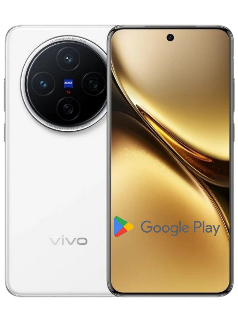 vivo X200 Mobile 512GB 12GB RAM Phone 6.67″ AMOLED 120HZ Screen 50.0MP Camera 5800mAh 90W Charger Dimensity 9400 OTA Update White with Google play Chinese version - Image 1
