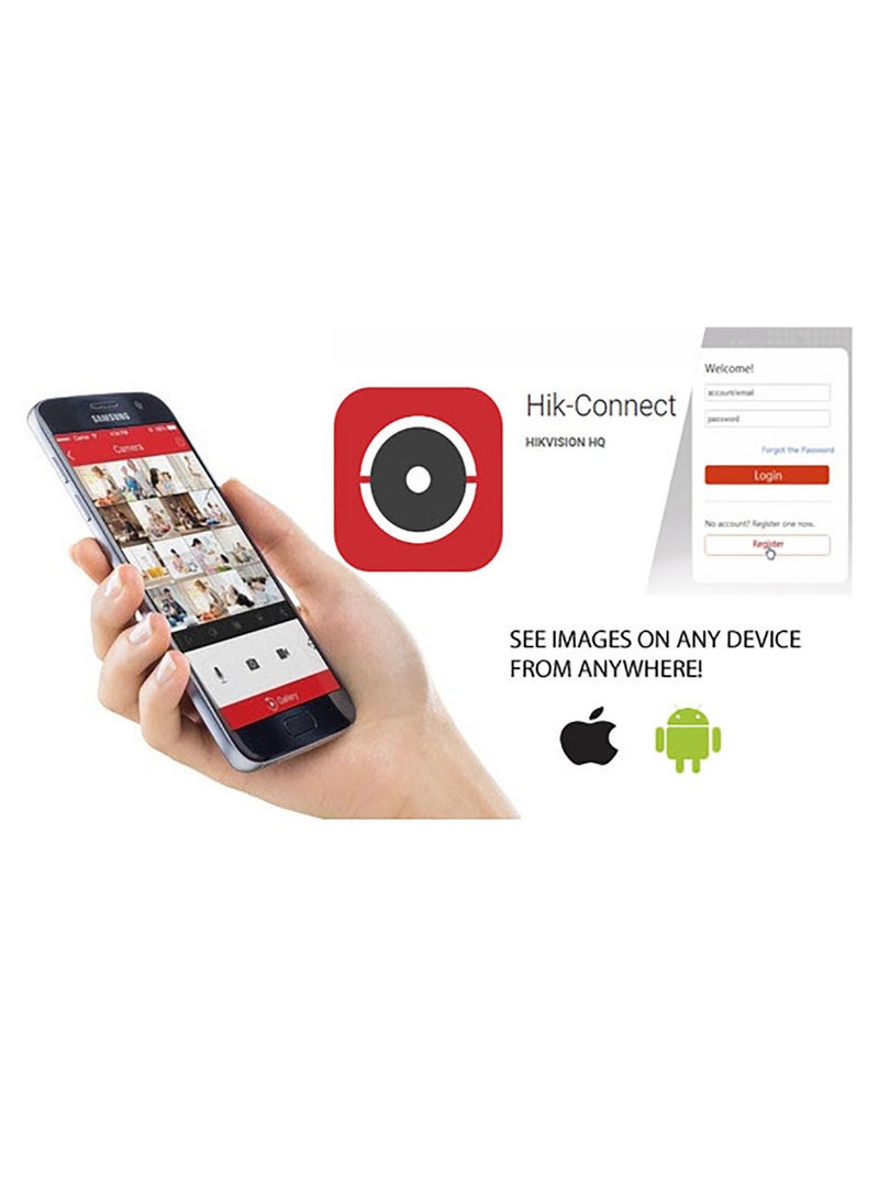 HIKVISION - 5MP 4CH Kit 4x Outdoor Full Kit with 1TB HDD With AI Functions - Image 1