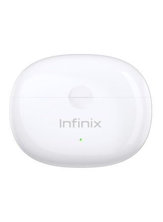 Infinix- XBuds 3- XE31 : Bluetooth Earbuds, Clear Calls & Sound, Ai ENC Noise Cancellation, Long Battery life 30 hours White - view 3