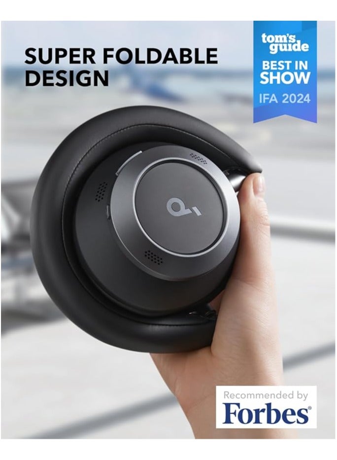 Space One Pro by Anker, Adaptive Active Noise Cancelling Headphones, Super Foldable Design, 60H Lossless Audio, Ultra-Fast Charging, Hi-Res Wireless Audio with LDAC, Comfortable Fit Black - pnsku/N70129822V/45/_/1731915979/0b268124-5a33-42b1-8fd9-191009ac6d66