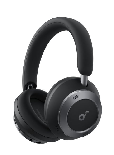 Space One Pro by Anker, Adaptive Active Noise Cancelling Headphones, Super Foldable Design, 60H Lossless Audio, Ultra-Fast Charging, Hi-Res Wireless Audio with LDAC, Comfortable Fit Black