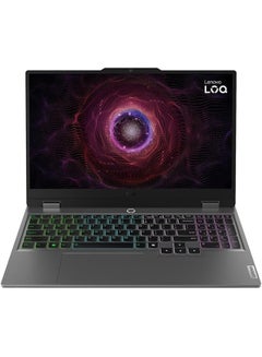 Lenovo LOQ 15 Gaming Laptop With 15.6-Inch Display, AMD Ryzen 7-7435HS Processor/32GB RAM/2TB SSD/8GB NVIDIA GeForce RTX 4070 Graphics Card/Windows 11 English Luna Grey  - Image 1