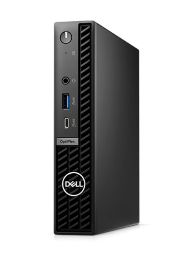 DELL - Opti 7020 MFF Micro Mini PC,Core i5-14500T Processor,16GB RAM/512GB SSD/WiFi/ BT /Intel Graphics / HDMI / DOS(Without Windows)/ 3Year Black - Image 1