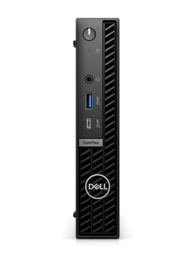 DELL - Opti 7020 MFF Micro Mini PC,Core i5-14500T Processor,16GB RAM/512GB SSD/WiFi/ BT /Intel Graphics / HDMI / DOS(Without Windows)/ 3Year Black - Image 1