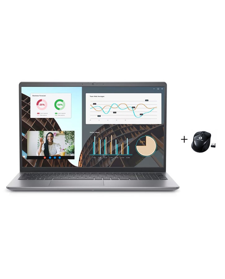 ديل لاب توب فوسترو 3530 بـ 15.6 بوصة الدقة العالية (1920x1080) شاشة,نواة i7-1355U معالج / 8جيجابايت ذاكرة عشوائية دي دي آر / 512جيجابايت وحدة تخزين صلبة / إنتل يو اتش دي رسوميات / Ubuntu 22.04 LTS / بدون DVD الإنجليزية/العربية - Image 1