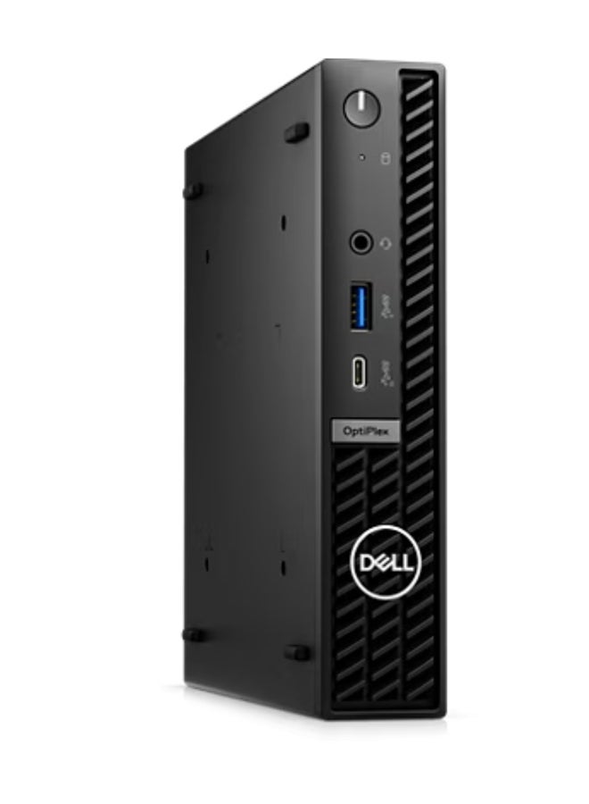 DELL Opti 7020 MFF Micro Mini  Core i7- 14700T Processor/ 16GB RAM DDR5/ 512GB SSD/ Intel Integrated Graphics/ WiFi / BT/ HDMI/ Dos (Without windows) / Black  - Image 2