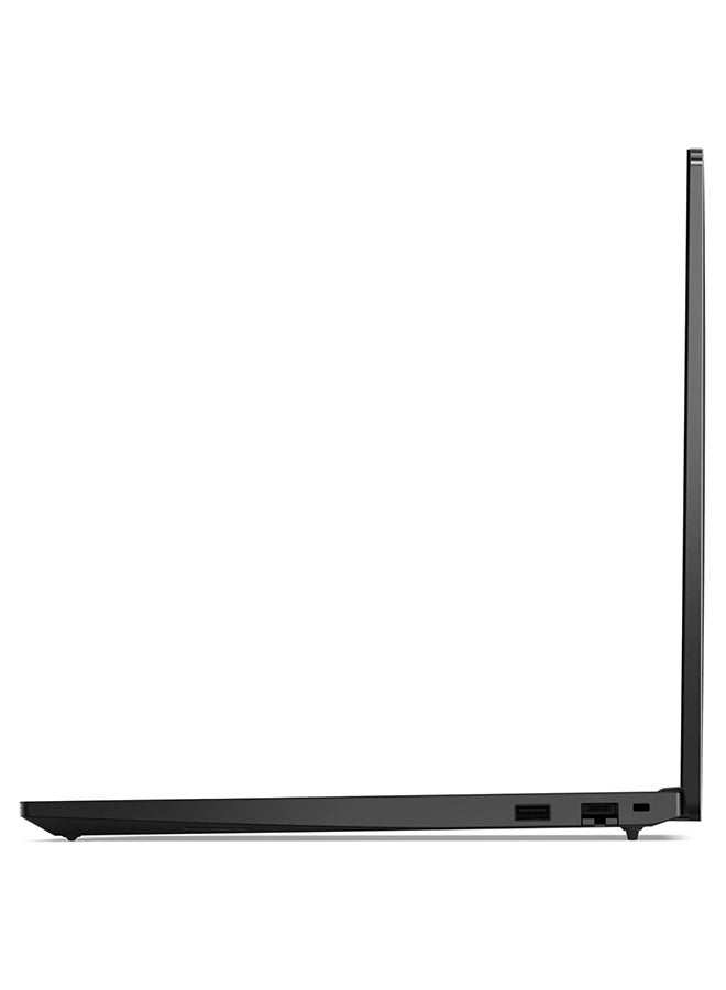 لينوفو ThinkPad E16 Laptop With 16Inch Display WUXGA (1920x1200) Display, Ultra 7-155H Processor/16GB RAM DDR5/1TB SSD/Intel lris Xe Graphics/ DOS(Without Windows) With Finger Backlit Keyboard English/Arabic Black  - Image 3