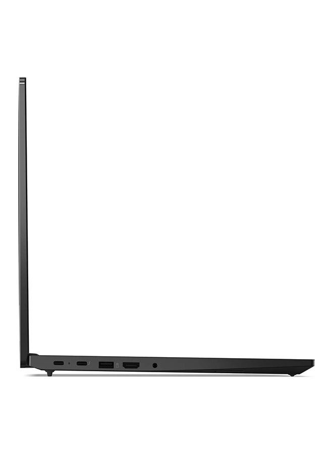 لينوفو ThinkPad E16 Laptop With 16Inch Display WUXGA (1920x1200) Display, Ultra 7-155H Processor/16GB RAM DDR5/1TB SSD/Intel lris Xe Graphics/ DOS(Without Windows) With Finger Backlit Keyboard English/Arabic Black  - Image 5