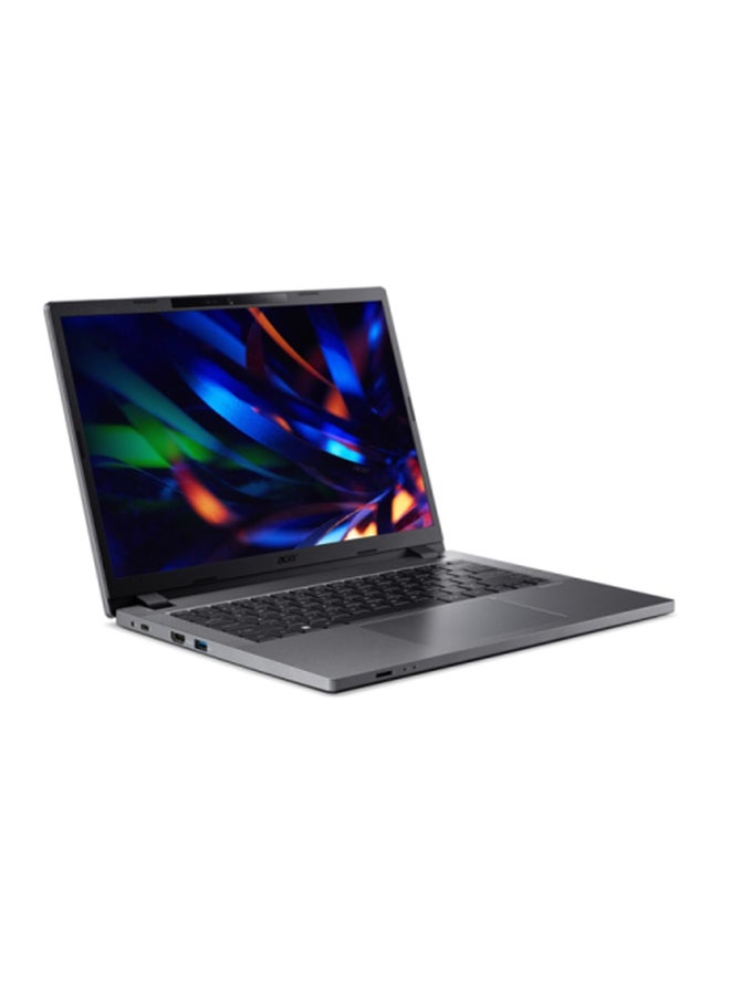 أيسر TravelMate P214 (NX.B4YEM.005) Laptop With 14 Inch Display 1920x1200 WUXGA IPS/ Core i7 -1355U Processor/ 8GB RAM DDR4/ 512GB SSD/Intel UHD Graphics / No DVD /DOS(Without Windows) English/Arabic Grey  - Image 3