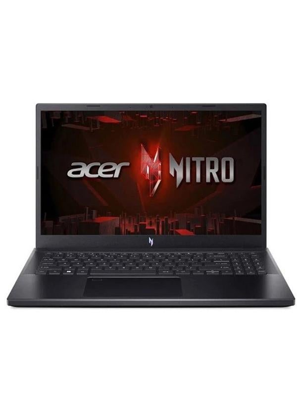 Acer (Upgraded Version) Nitro 5 AN515 Gaming Laptop With With 15.6 Inch Full HD (1920x1080) Display, Core i5-13420H Processor/8GB RAM/512GB SSD/Nvidia GeForce GTX 2050 4GB Graphics/DOS(Without Windows)/ English/Arabic Black English/Arabic Black - Image 1