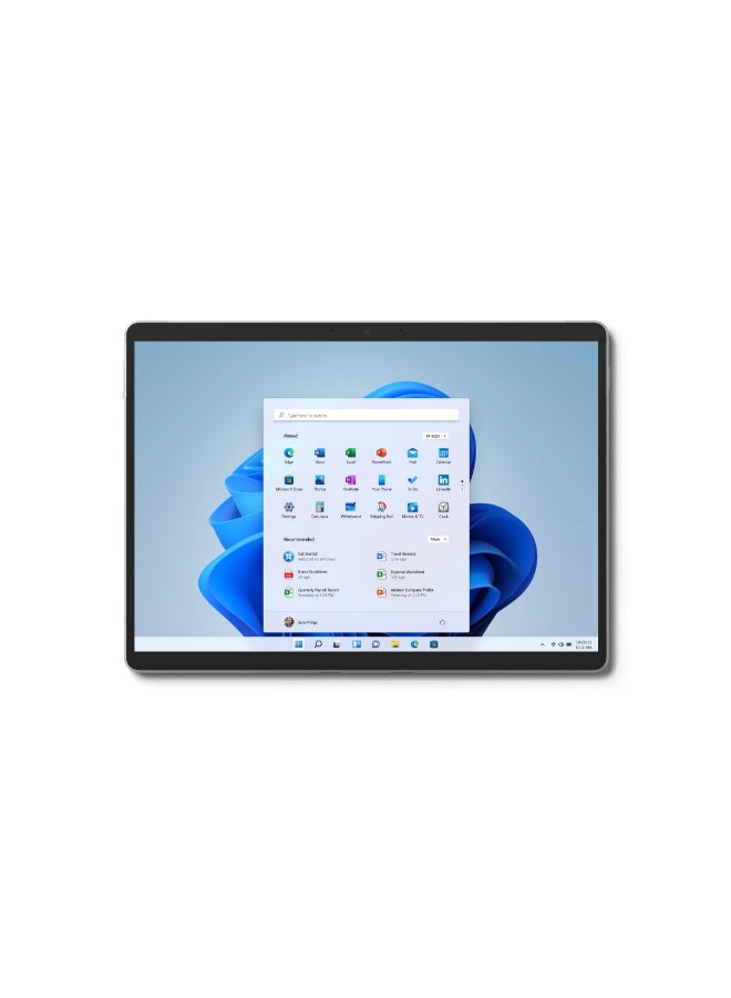 Microsoft Surface Pro 8 Laptop With 13-Inch Full HD (2880x1920) Display,Core i7-1185G7 Processor/16GB RAM/256GB SSD/Intel Iris XE Graphics/Windows 11 Pro English/Arabic Platinum  - Image 3