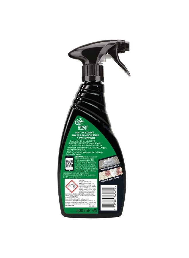 ترتل واكس سبوت كلين أوكسي هايبر فوم مزيل البقع والروائح سريع وسهل الأداء العالي رذاذ أبيض 500 مل 53839 - Image 4