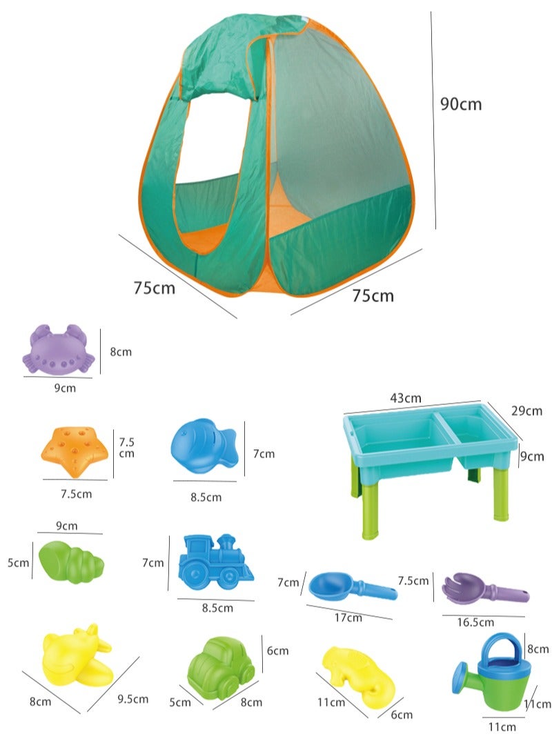 كيدل Beach Play Tent With Toy Set Children's Outdoor Tent - Image 3