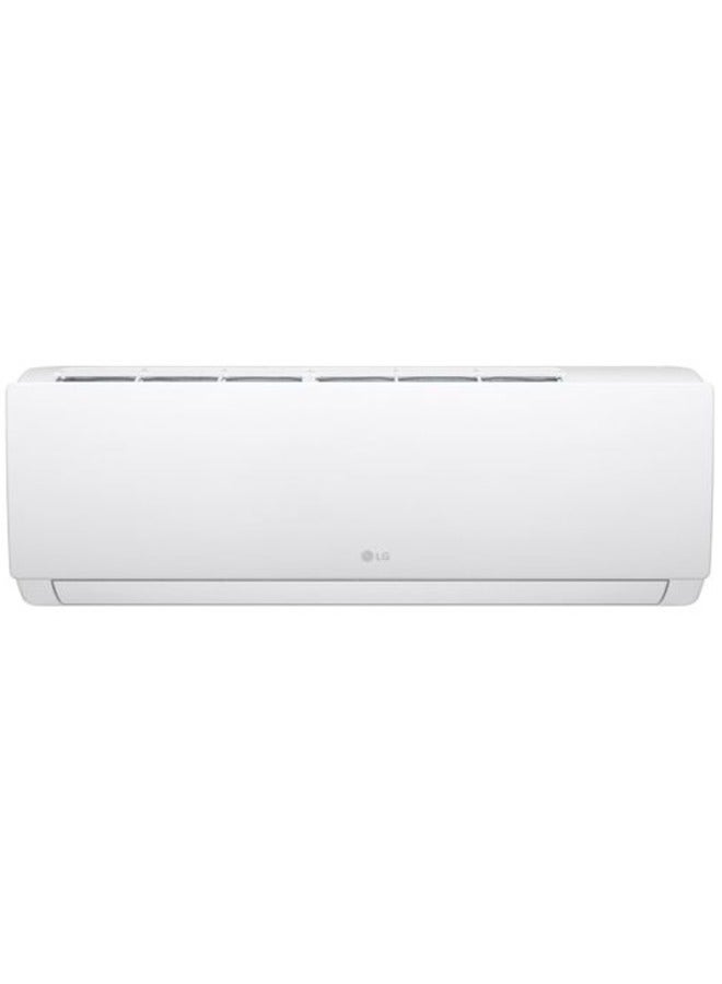 إل جي - LG HERO On/Off Air Conditioner 1.5 HP, Cooling/Heating, Fast Cooling & Heating, Blue Fin, Auto Swing, Auto Cleaning, Timer, Auto Restart, Sleep Mode S4-H12RZAAA Whaite - Image 1