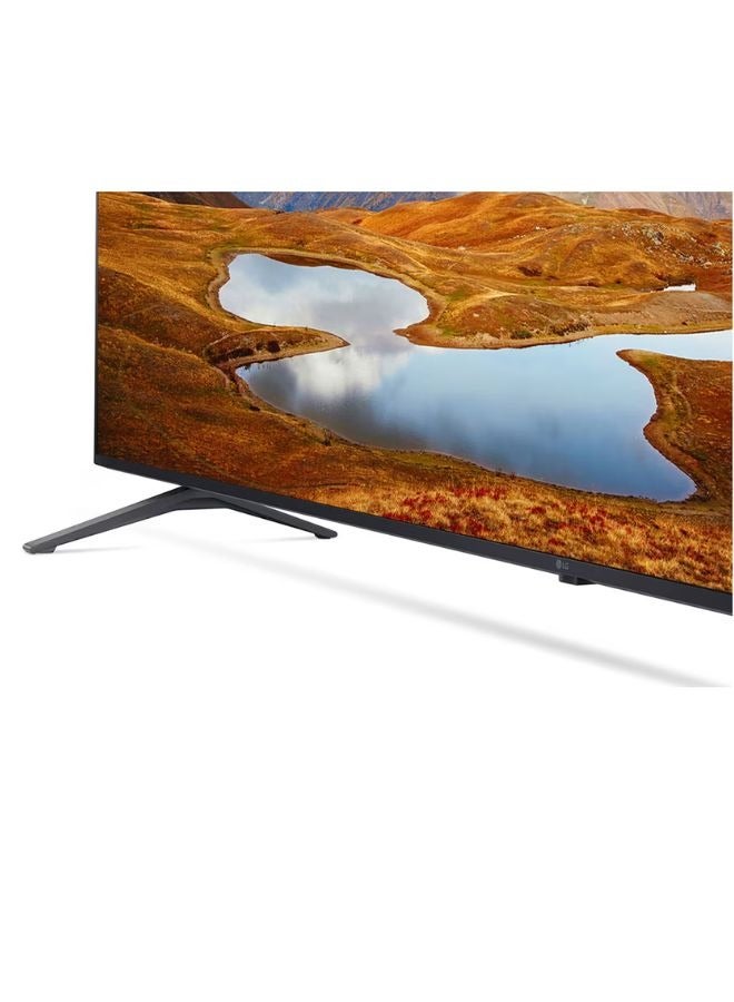 LG 75 Inch 4K UHD Smart TV With 60Hz Refresh Rate, HDR10, HGiG Gaming, AI Upscaling, webOS 2.3, Gen6 α7 4K AI Processor, 2024 75UR801C0LA Black - Image 4