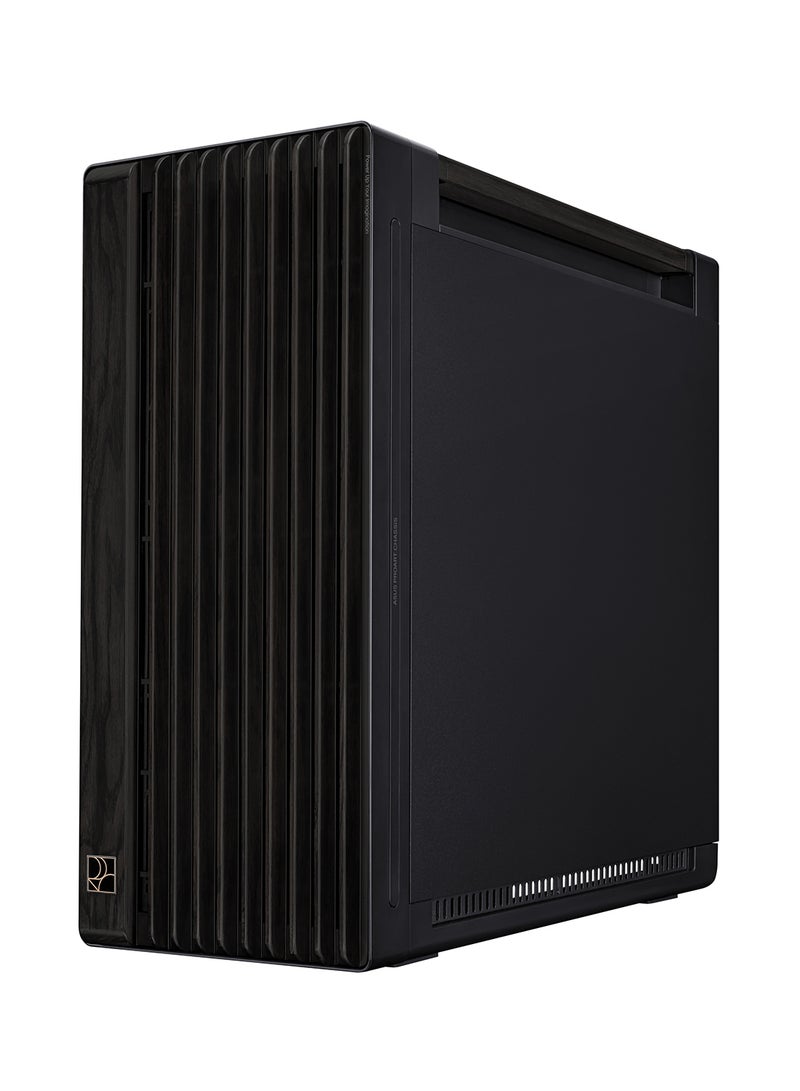أسوس ProArt PA602 Wood Edition Mid Tower ATX Case - Tempered Glass Panel, Natural Wood Finish, EATX Support, 420mm Radiator Support, 2 x 200mm Pre-installed Fans, 8 Expansion Slots, ARGB Lighting, Cable Management, USB 3.2 Type-C, Tool-Free Design, Removable Dust Filters | 90DC00J0-B09010 Black  - Image 3