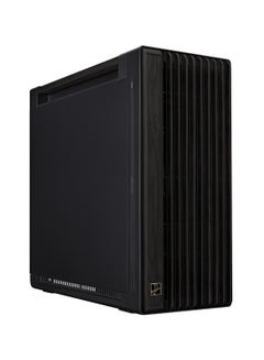 ASUS ProArt PA602 Wood Edition Metal Panel Mid Tower ATX Case - Metal Side Panel, Natural Wood Finish, EATX Support, 420mm Radiator Support, 2 x 200mm Pre-installed Fans, 8 Expansion Slots, PWM Fan Control, Cable Management, USB 3.2 Type-C, Tool-Free Design, Removable Dust Filters | 90DC00J0-B09020 Black  - Image 1