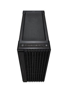 ASUS ProArt PA602 Wood Edition Metal Panel Mid Tower ATX Case - Metal Side Panel, Natural Wood Finish, EATX Support, 420mm Radiator Support, 2 x 200mm Pre-installed Fans, 8 Expansion Slots, PWM Fan Control, Cable Management, USB 3.2 Type-C, Tool-Free Design, Removable Dust Filters | 90DC00J0-B09020 Black  - Image 4