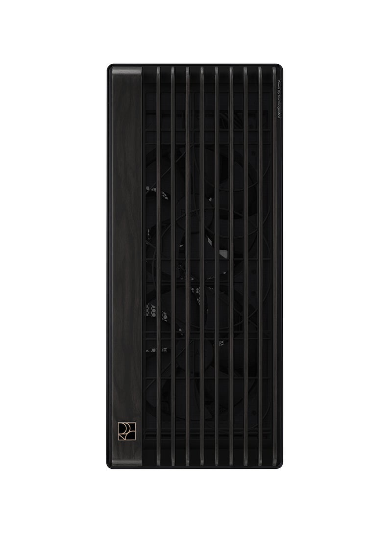 أسوس ProArt PA602 Wood Edition Metal Panel Mid Tower ATX Case - Metal Side Panel, Natural Wood Finish, EATX Support, 420mm Radiator Support, 2 x 200mm Pre-installed Fans, 8 Expansion Slots, PWM Fan Control, Cable Management, USB 3.2 Type-C, Tool-Free Design, Removable Dust Filters | 90DC00J0-B09020 Black  - Image 3