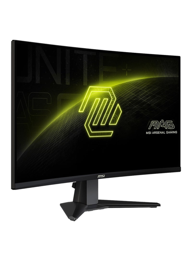 MAG 276CXF Gaming Curved Monitor, 27" Rapid VA Display, WQHD Resolution (2560x1440), 165Hz Refresh Rate, 1ms (MPRT) Response Time, FreeSync Premium, HDR Ready, 1500R Curvature, Wide Color Gamut, 178° Viewing Angles, 93% DCI-P3, Anti-Glare, Frameless Design, 9S6-3CE01M-022 Black