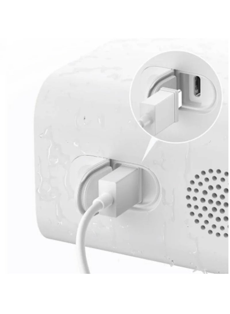 Xiaomi - Outdoor Camera Solar Panel (BW Series) | Compatible with Xiaomi Outdoor Camera BW300 and BW500 | IP66 dust and water-resistance | USB-C Charging 5W high power load | White - Image 1