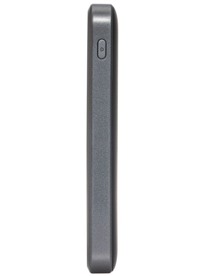ZTE - Portable 5G Hotspot MU5120 by Telstra,10000mAh 27W Fast Charging, NFC,2.4 Inch Touch Screen WIFI 6 3600Mbps Mobile WIFI Router With Sim Card Slot Unlock Grey - Image 1