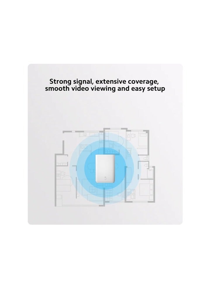 Xiaomi Outdoor Camera Base Station MJA1 security chipset MicroSD (up to 256 GB) Compatible with Xiaomi Outdoor Camera BW300 and BW500 White White  - Image 5