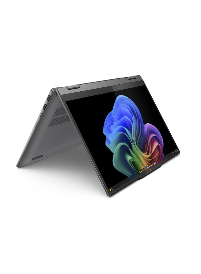 Lenovo IdeaPad 5 2-In-1 Laptop With 14-Inch WUXGA Display, Snapdragon X Plus Processor/16GB RAM/512GB SSD/Integrated Qualcomm Adreno GPU/Windows 11 English/Arabic Luna Grey  - Image 1