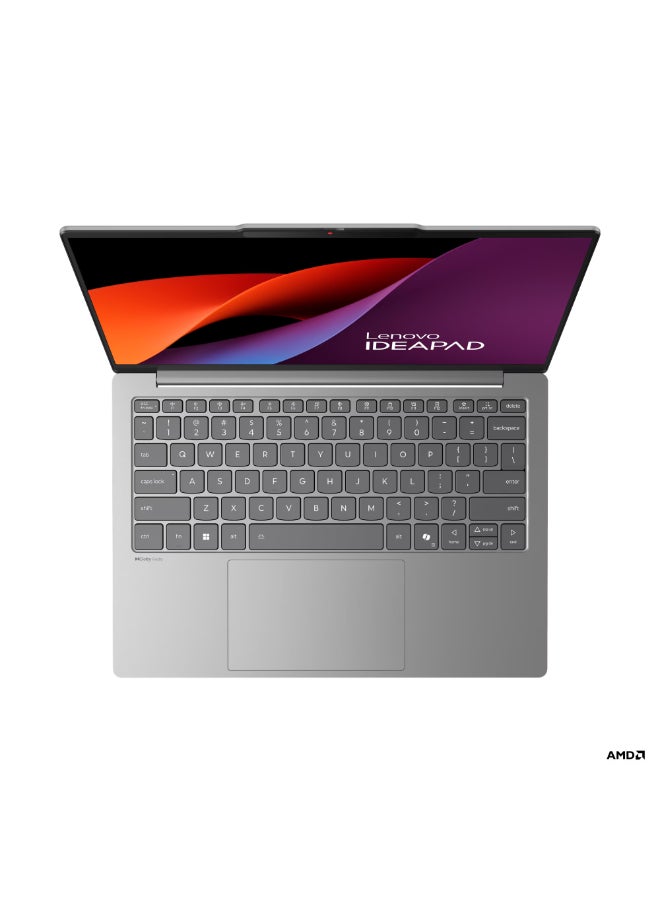 Lenovo IdeaPad Slim 5 Laptop With 13.3-Inch WUXGA Display, AMD Ryzen 7 7735HS Processor/16GB RAM/1TB SSD/AMD Radeon Graphics/Windows 11 English/Arabic Cloud Grey  - Image 3
