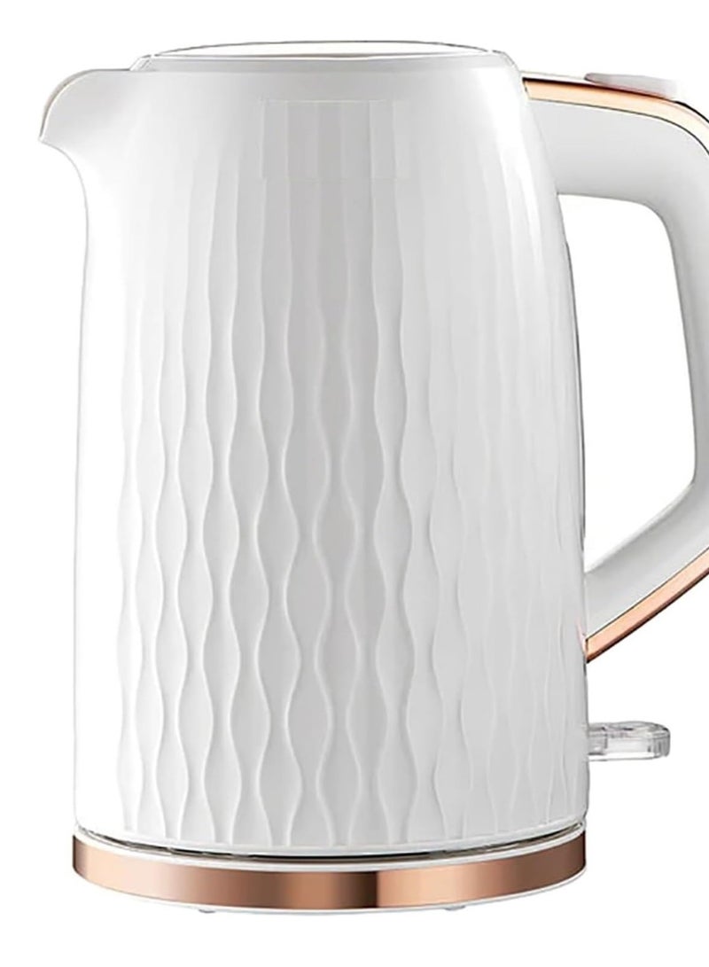 BLACK+DECKER Electric Kettle Auto Shut-Off Boil Dry Protection 1.7 L 2200 W JC190W White - Image 1