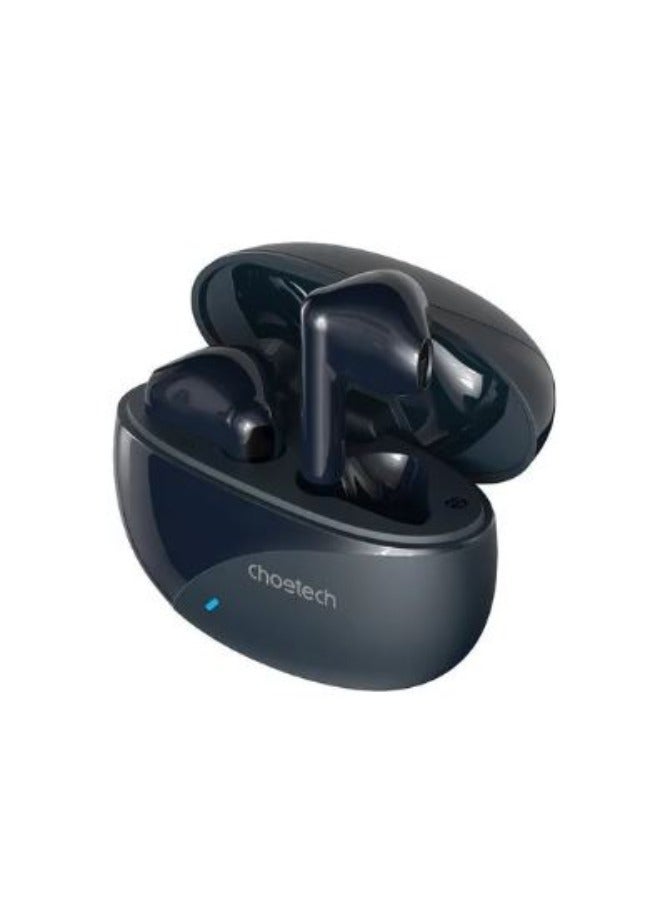 تشوتيك Wireless Earbuds, Dark Blue - BH-T24 Dark Blue  - Image 1