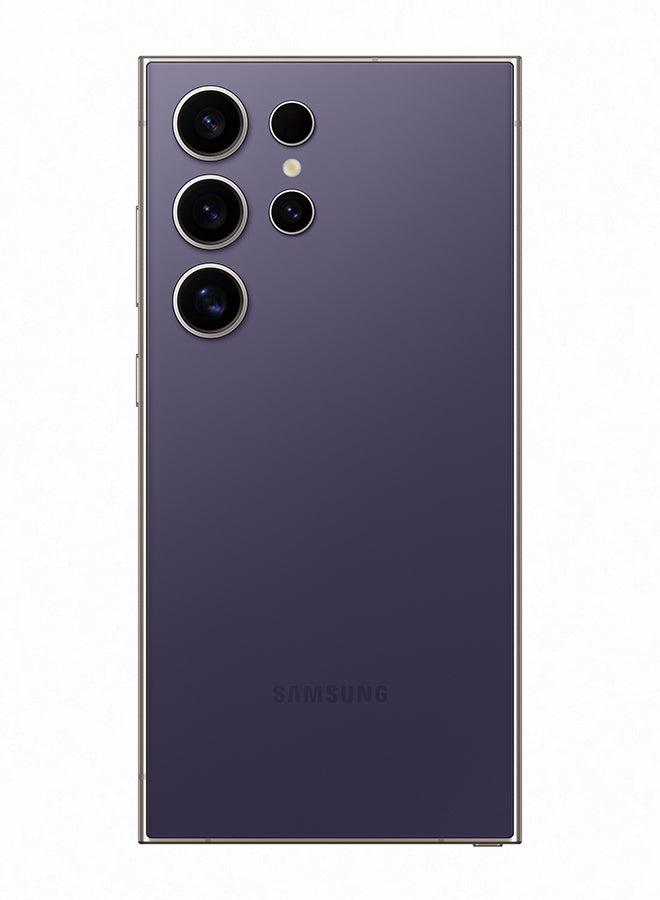 Samsung Renewed - Galaxy S24 Ultra Titanium Violet Single Sim 12GB 256GB 5G LTE - Image 3