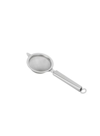 Royalford 9 cm Strainer- RF12616/ Stainless Steel Mesh Multi-Purpose Use/ Food-Grade and Safe to Use, Hanging Loop/ Easy to Hold and Perfect for Tea, Coffee, Juice/ Compact and Durable Liquid Strainers Silver 9cm - pnsku/N70130107V/45/_/1732022658/69f9368f-f2a4-4e04-bc50-7c6136fb76d7