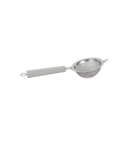 Royalford Royalford 9 cm Strainer- RF12616/ Stainless Steel Mesh Multi-Purpose Use/ Food-Grade and Safe to Use, Hanging Loop/ Easy to Hold and Perfect for Tea, Coffee, Juice/ Compact and Durable Liquid Strainers Silver 9cm  - Image 3