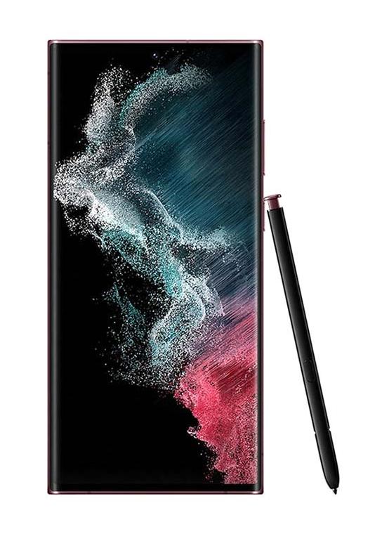 Samsung Renewed - Galaxy S22 Ultra Red Single Sim 12GB 256GB 5G LTE - International Version - Image 2