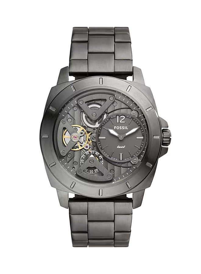 FOSSIL Men's Privateer Twist Smoke Stainless Steel Watch BQ2787 - 45mm  - Image 1