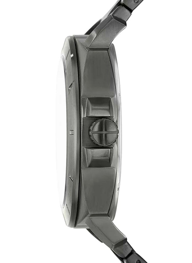 FOSSIL Men's Privateer Twist Smoke Stainless Steel Watch BQ2787 - 45mm  - Image 3
