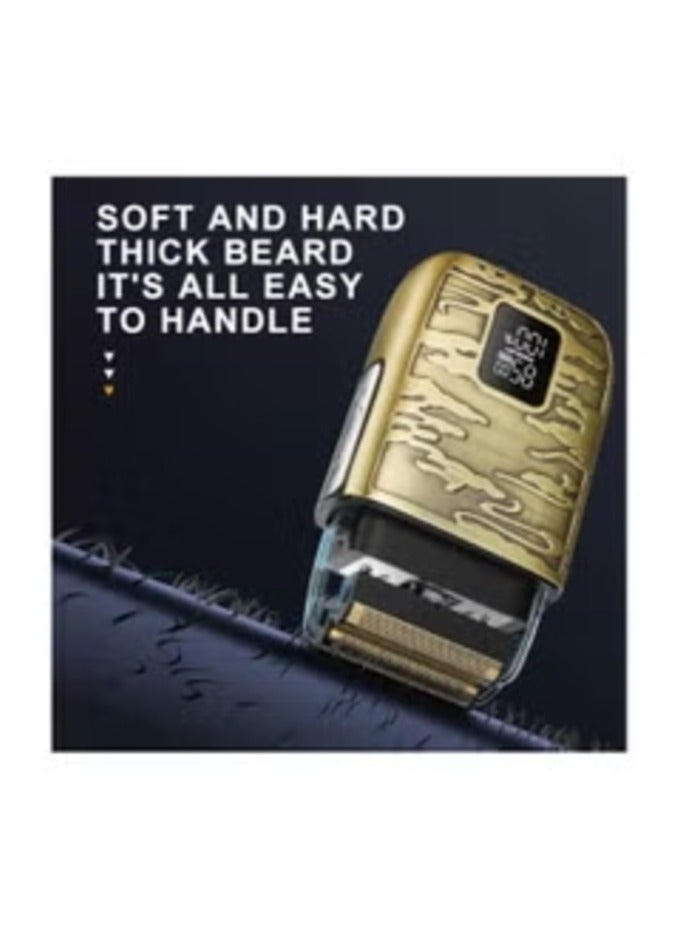 Kemei - KM-TX15 Beard Trimmer And Straightener - Image 1