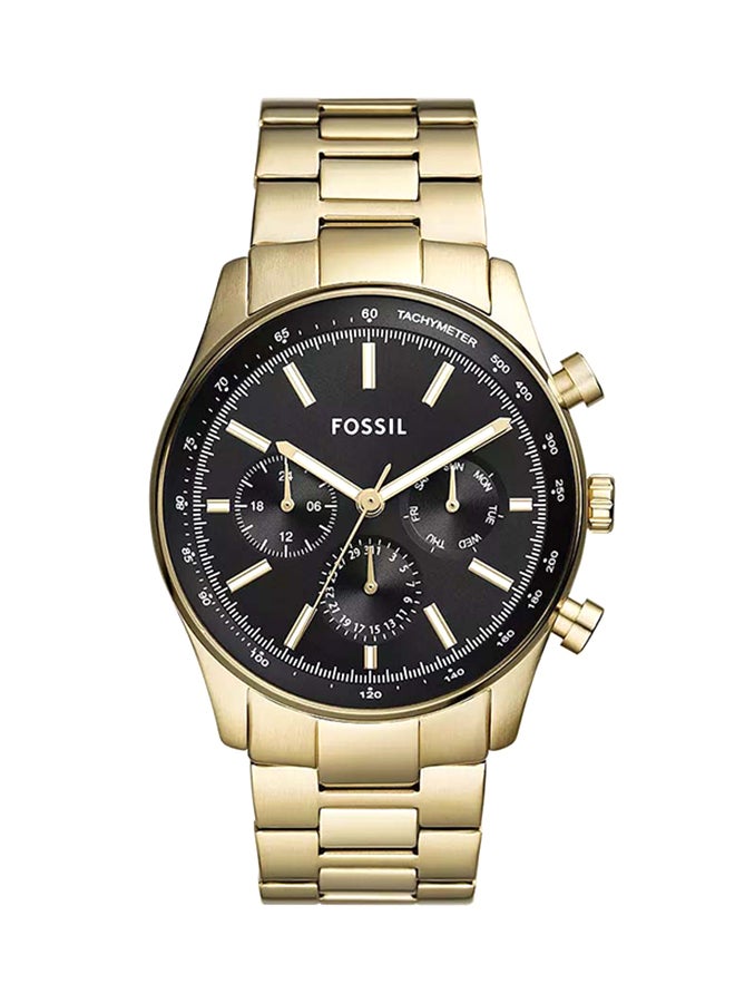 FOSSIL Men's Sullivan Multifunction Gold-Tone Stainless Steel Watch BQ2855 - 44mm  - Image 1